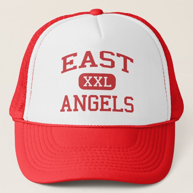East - Angels - East High School - Denver Colorado Trucker Hat (Front)
