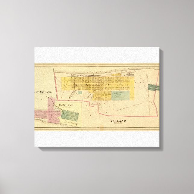 East Ashland, Kentucky Canvas Print (Front)