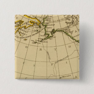 East Asia, West North America 15 Cm Square Badge