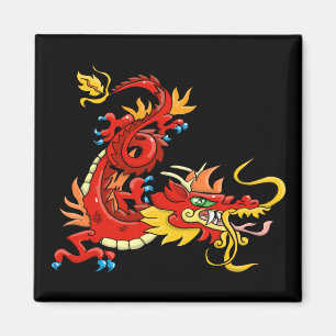East Asian Dragon Magnet