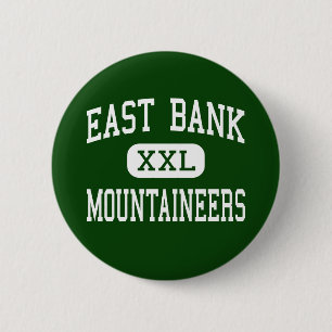 East Bank - Mountaineers - Junior - East Bank 6 Cm Round Badge