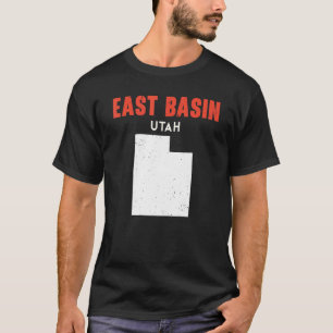 East Basin Utah USA State America Travel Utahan T-Shirt