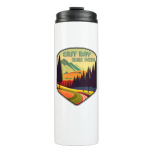 East Bay Bike Path Colours Thermal Tumbler