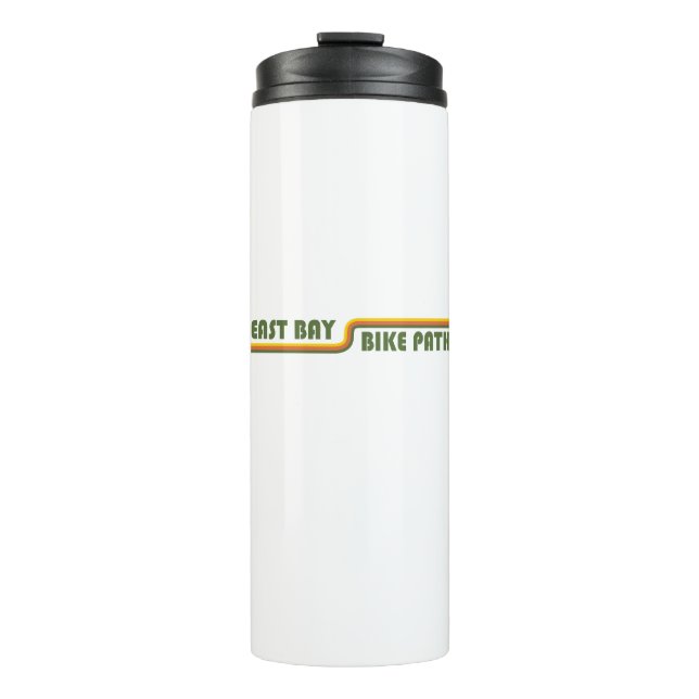 East Bay Bike Path Thermal Tumbler (Front)
