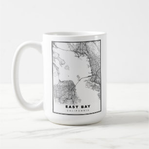 East Bay Map Coffee Mug
