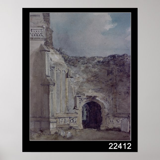 East Bergholt Church Poster (Front)