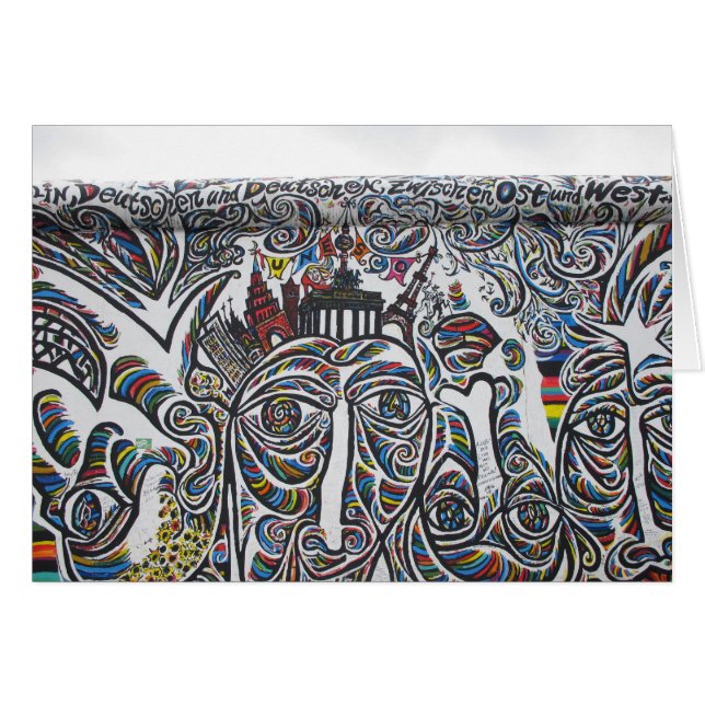 East Berlin Wall Graffiti (Front Horizontal)