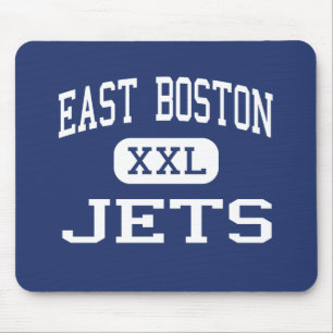 East Boston - Jets - High - East Boston Mouse Mat