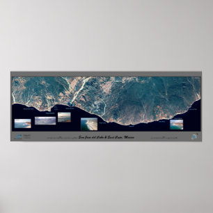East Cape, Baja California satellite poster