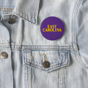 East Carolina University   East Carolina 6 Cm Round Badge