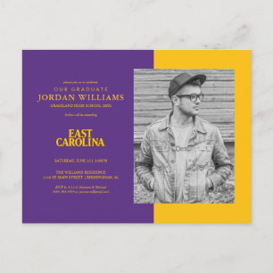 East Carolina University East Carolina Announcement Postcard