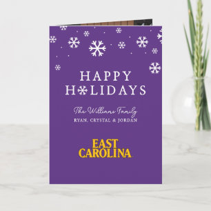 East Carolina University   East Carolina Holiday Card