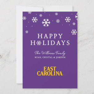 East Carolina University   East Carolina Holiday Card