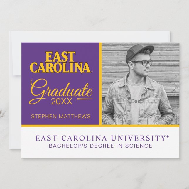 East Carolina University | East Carolina Invitation (Front)