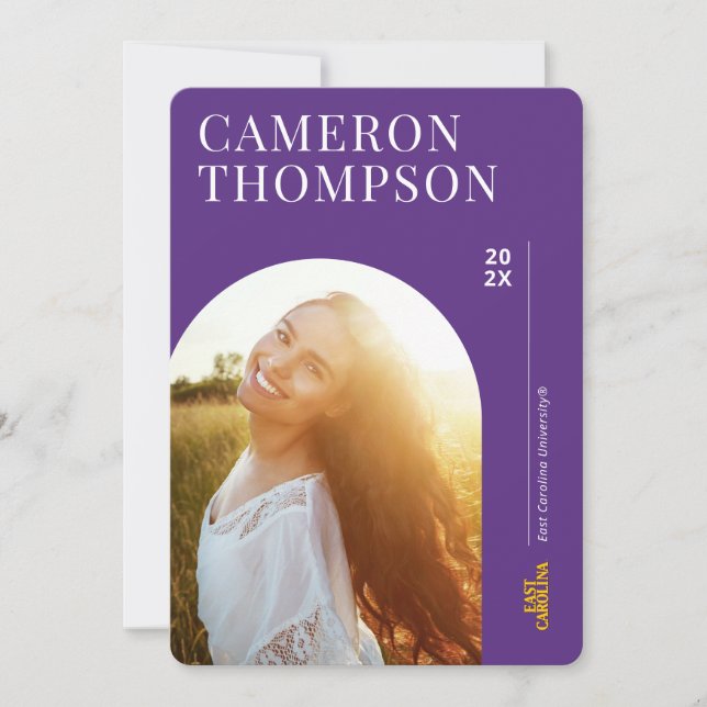 East Carolina University | East Carolina Invitation (Front)