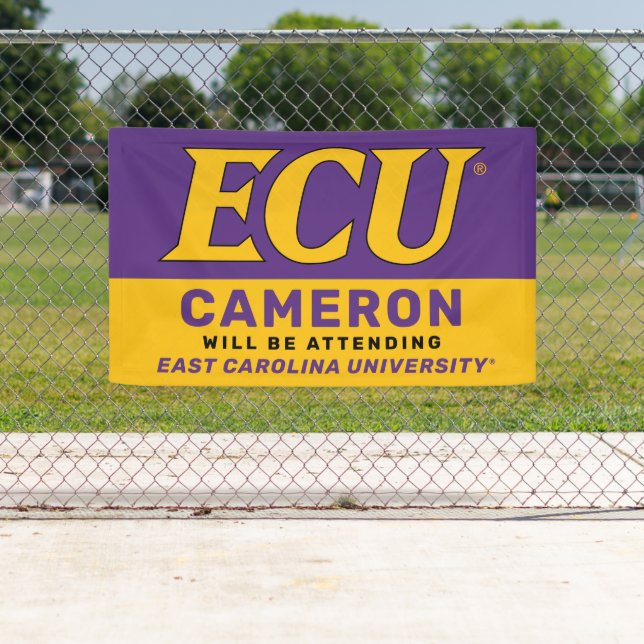 East Carolina University | ECU Logo Banner (Insitu)