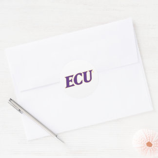East Carolina University | ECU Logo Classic Round Sticker