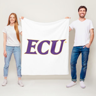 East Carolina University ECU Logo Fleece Blanket