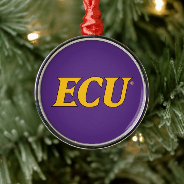 East Carolina University | ECU Logo Metal Tree Decoration (Tree)