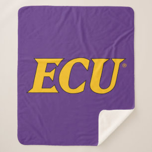 East Carolina University ECU Logo Sherpa Blanket