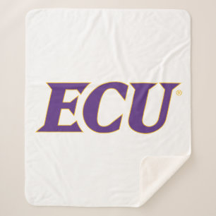 East Carolina University ECU Logo Sherpa Blanket