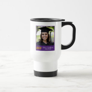 East Carolina University   ECU Logo Travel Mug