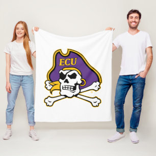 East Carolina University ECU Pirates Fleece Blanket