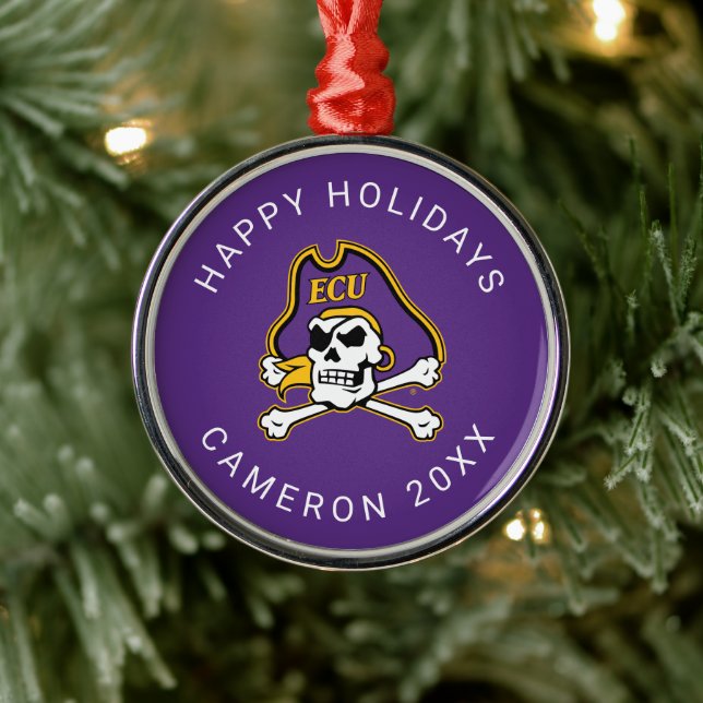 East Carolina University | ECU Pirates Metal Tree Decoration (Tree)