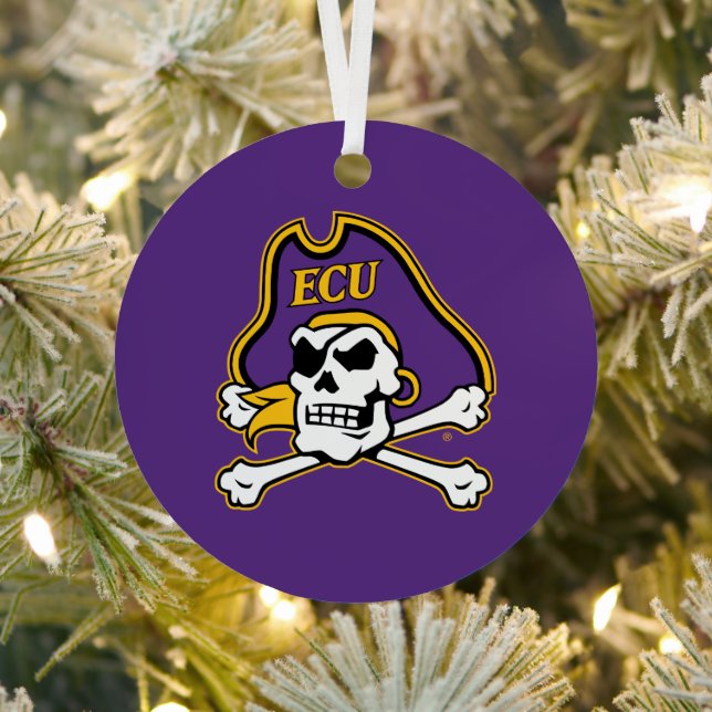 East Carolina University | ECU Pirates Metal Tree Decoration (Insitu)