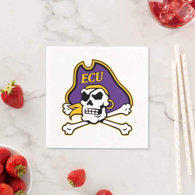 East Carolina University | ECU Pirates Napkin (Insitu)