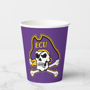 East Carolina University ECU Pirates Paper Cups