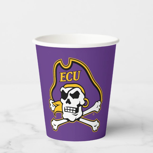 East Carolina University | ECU Pirates Paper Cups (Front)