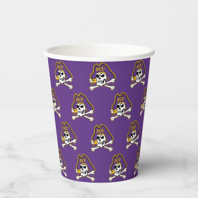 East Carolina University | ECU Pirates Paper Cups (Back)