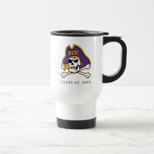 East Carolina University   ECU Pirates Travel Mug