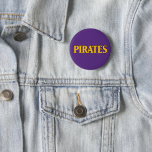 East Carolina University   Pirates 6 Cm Round Badge