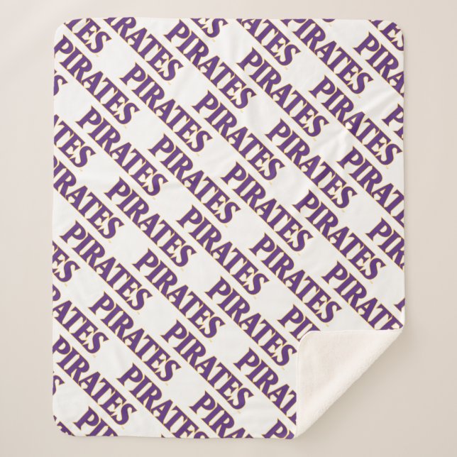 East Carolina University | Pirates Sherpa Blanket (Front)