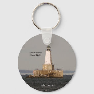 East Charity Shoal Light key chain