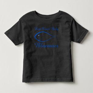 East coast baby Bluenoser fish cute nautical shirt