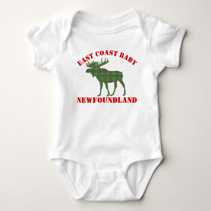East Coast Baby moose Newfoundland tartan shirt