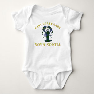 East Coast Baby Nova Scotia Lobster tartan shirt