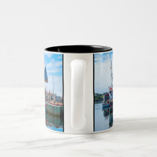 East coast Boats Two-Tone Coffee Mug