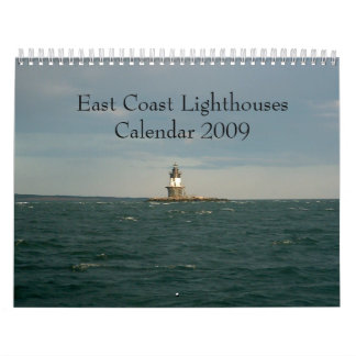 East Coast Lighthouses Calendar 2009