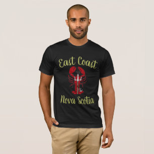 East Coast Nova Scotia red trident lobster T-Shirt