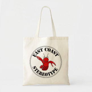 East Coast Stereotype Lobster Reusable Shopping Tote Bag