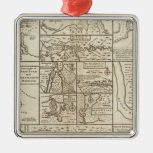 East Coast, US Metal Tree Decoration