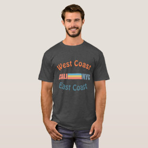 East Coast/ West Coast Tee