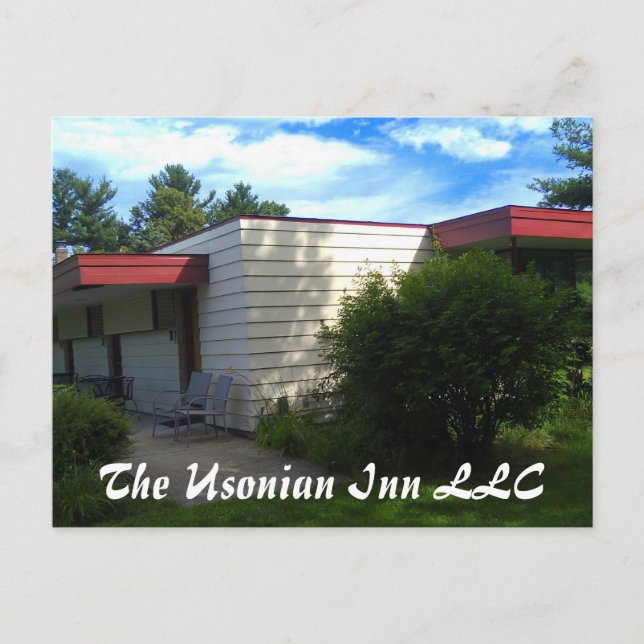 East Corner view - post card (Front)