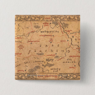 East Farthing 15 Cm Square Badge