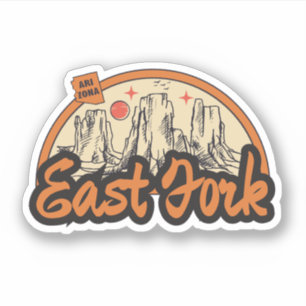 East Fork, Arizona  Sticker