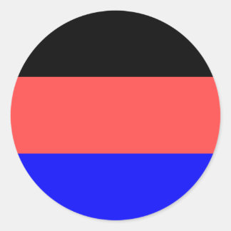 East Frisia (Germany) Flag Classic Round Sticker